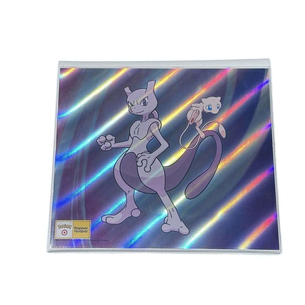 Pokémon x Target Mewtwo Trapper Keeper Binder Holographic - Target Exclusive